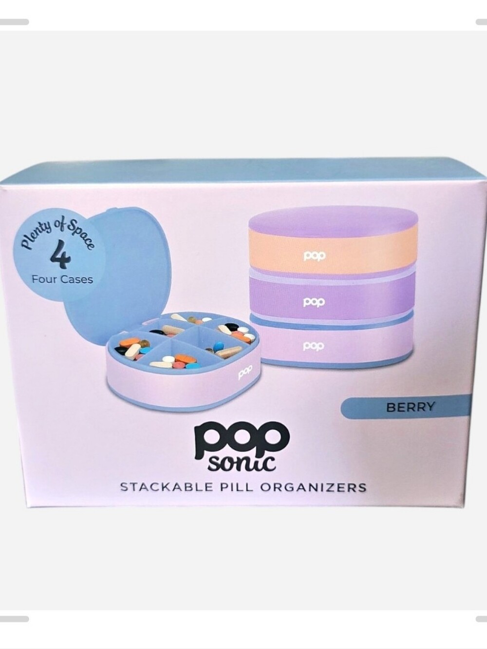 pop Stackable Pill Organizer